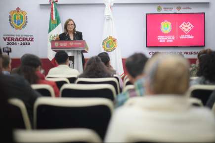 Rocío Nahle anuncia campaña de vacunación contra la tosferina en Veracruz