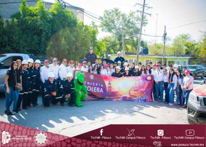 Estudiantes de Ingeniería Petrolera del TecNM Campus Pánuco Desfilaron en Ébano