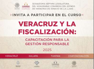 Congreso y CGE capacitarán a ayuntamientos en fiscalización   