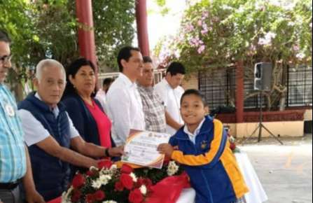 Mathias del Ángel Salvador, Obtuvo el 2do lugar en concurso de Oratoria