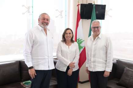 Gobernadora inaugura el Consulado de la República del Líbano en Veracruz