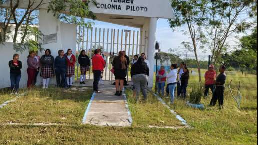 Telebachillerato de la Colonia Piloto en Pánuco, sin Clases por Falta de Maestro