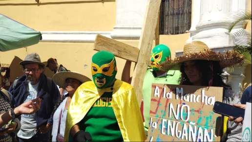 Ecologista Universal inició su viacrucis número 40 en contra de la operación de la nucleoeléctrica de Laguna Verde