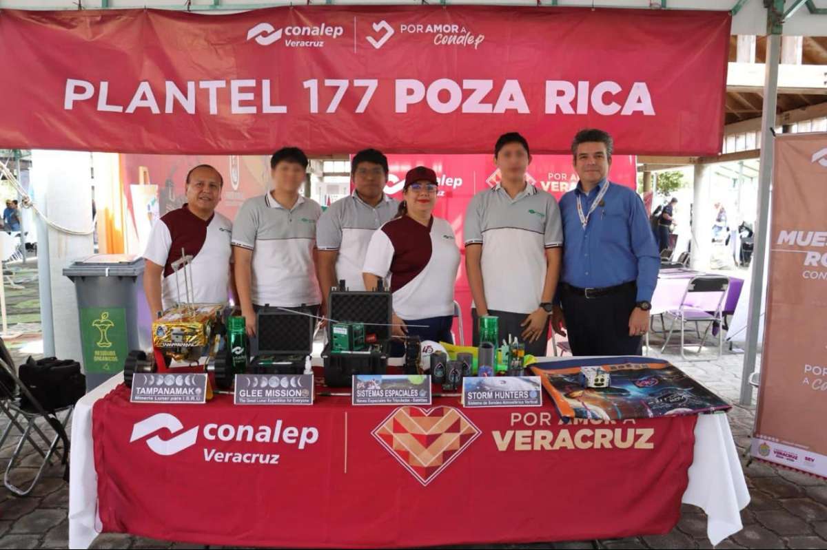CONALEP de Poza Rica, única institución de su tipo en participar en proyecto de la NASA   