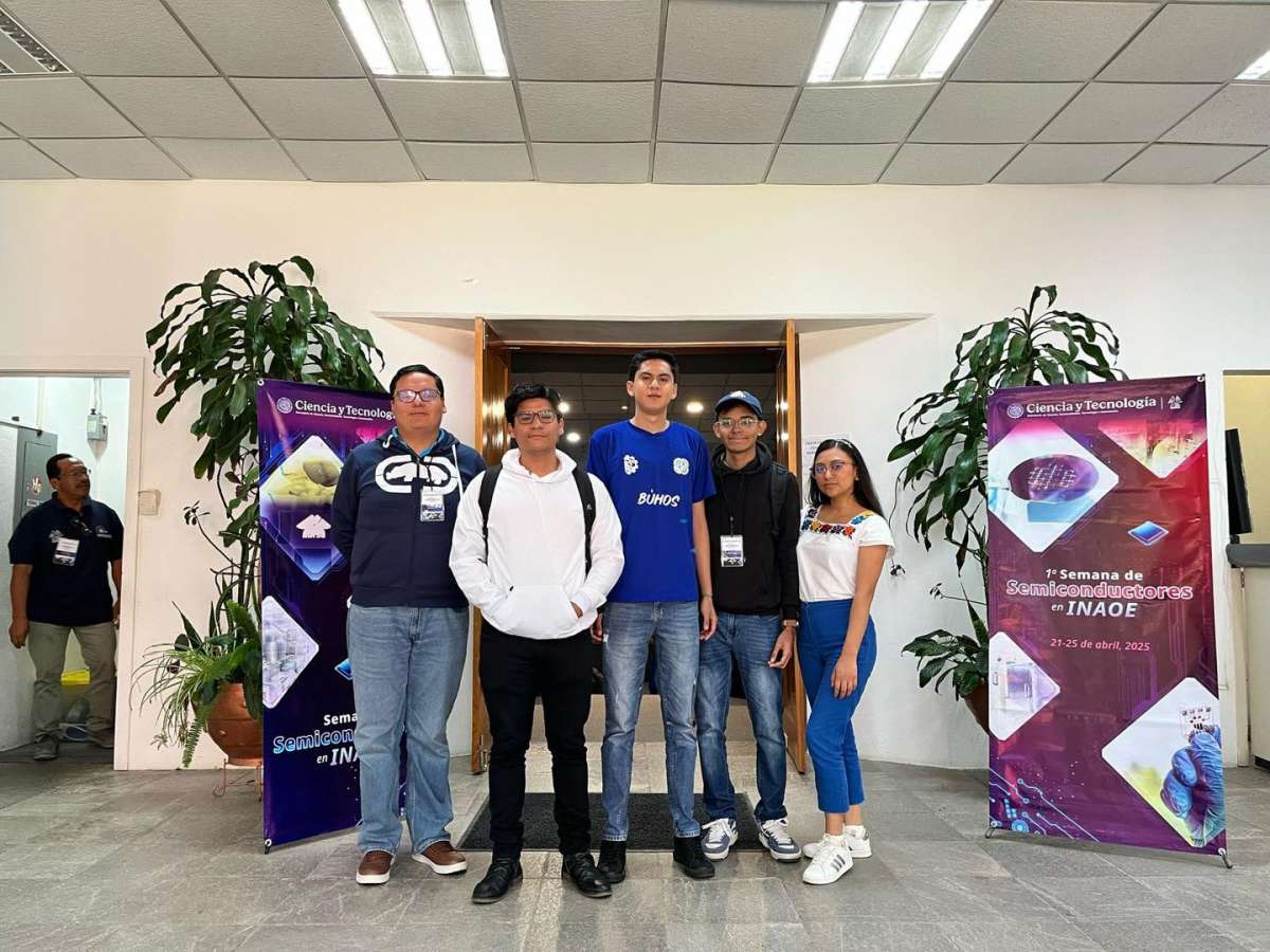Participa COVEICYDET EN LA 1ª Semana de Semiconductores en INAOE