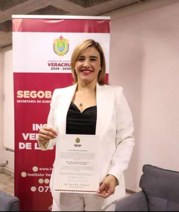 Gobernadora Rocío Nahle designa a Zaira Fabiola del Toro nueva titular del IVM   