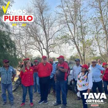 Visita Tava Ortega la Localidad Independencia en dónde destacó: ¡Vamos con el pueblo!