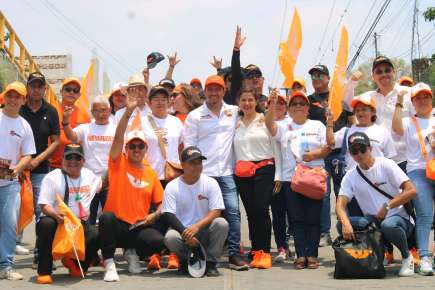 ¡A paso firme! Edson Corona se va perfilando para ganar la alcaldía de Coatepec