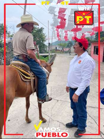 ¡San Pablo Coapan confía en José Luis Barradas Pérez para gobernar Naolinco!