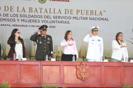 Desde Veracruz, reconocemos liderazgo de Claudia Sheinbaum ante los desafíos del país: Gobernadora   