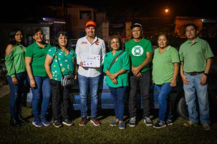 La congregación de Pacho Viejo reconoce a Edson Corona por ser un destacado promotor de la cultura y las tradiciones