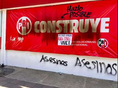 Dirigencia estatal priísta condena ataque a sede del PRI, hace enérgico llamado a las autoridades