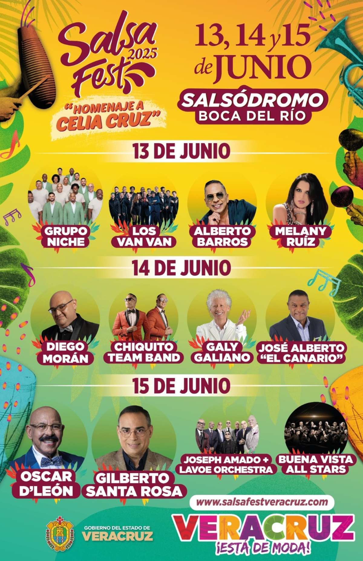 Salsa Fest 2025, tres días con leyendas internacionales
