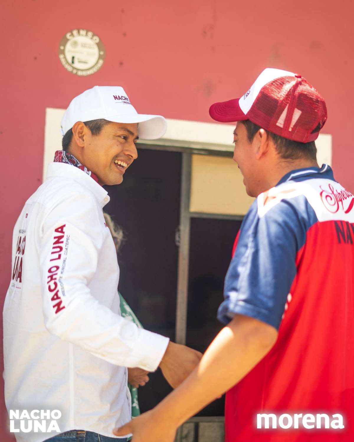 ConNacho Luna habrá cancha digna, barrio fuerte, juventud imparable.