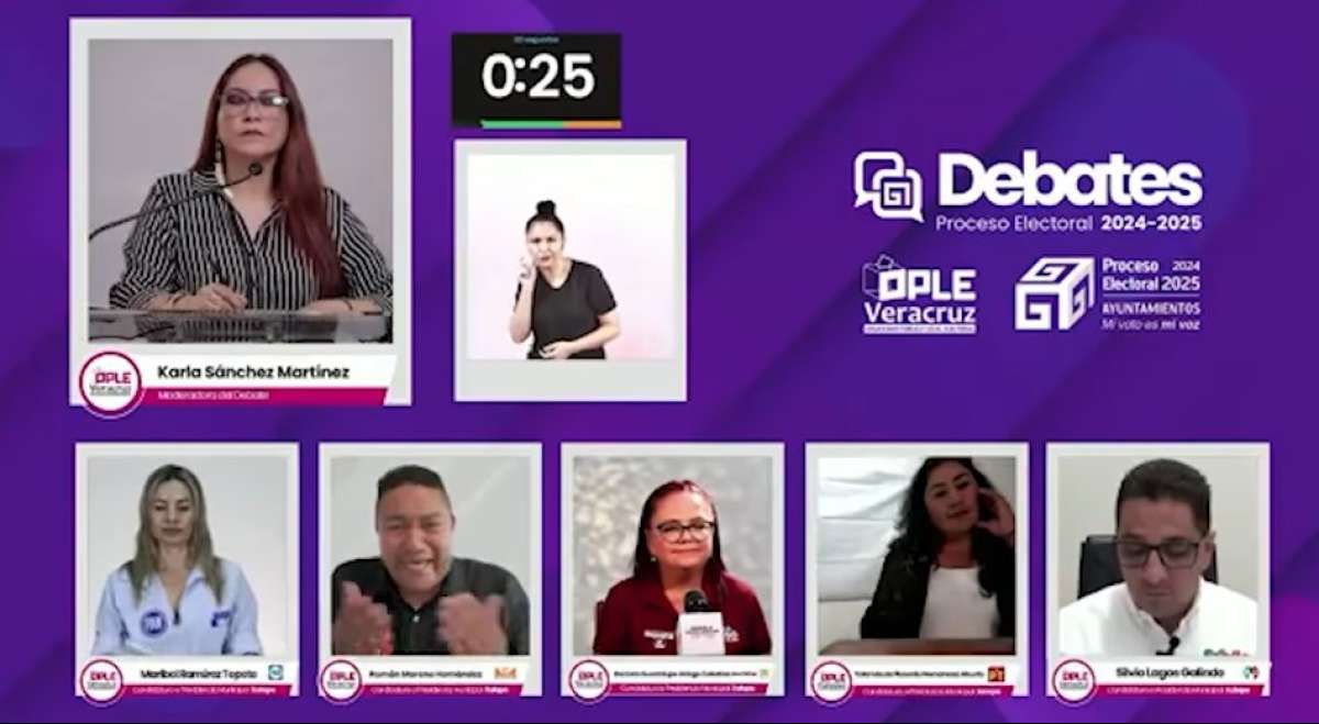 Daniela Griego sale avante en el debate del OPLE