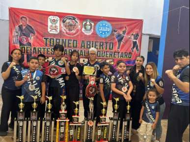 Deportistas Ponen en Alto a Pánuco en la Competencia Nacional de Artes Marciales en Querétaro