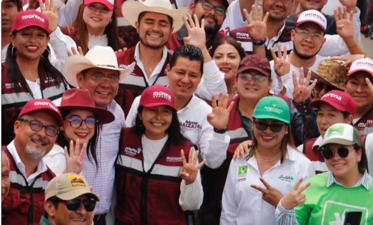 Obligan a empleados del Ayuntamiento en Emiliano Zapata para apoyar cierre de campaña de Daniel Baizabal