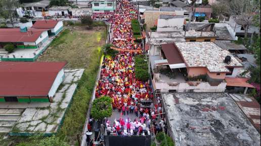 Gran cierre de campaña de Tava Ortega candidata del PT a presidenta municipal de Pánuco.
