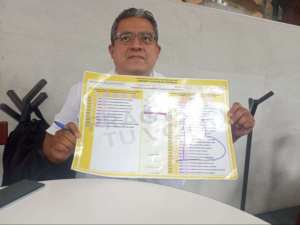 Corrupción imperante en sistema judicial no acabará con reforma ni elección de jueces, magistrados y ministros: Bernardo Hernández