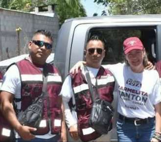 Alcalde de Huatusco viola ley electoral, utiliza policías municipales para proteger a candidata a la alcaldía de Comapa por Morena