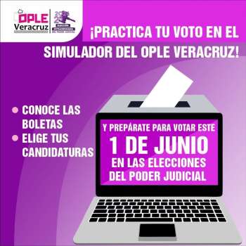 OPLE Veracruz te invita a conocer sus herramientas para emitir un voto informado y razonado