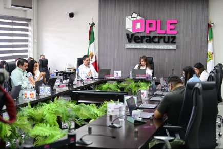 Consejo General del OPLE Veracruz aprueba designaciones en consejos municipales