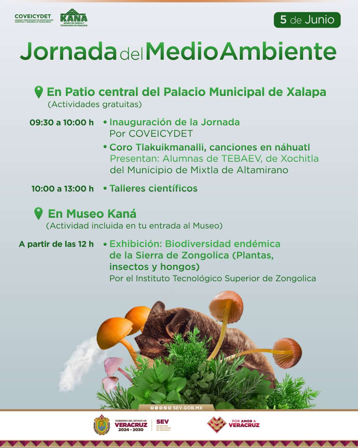 COVEICYDET invita a su Jornada del Medio Ambiente el próximo 5 de junio en el Museo Kaná