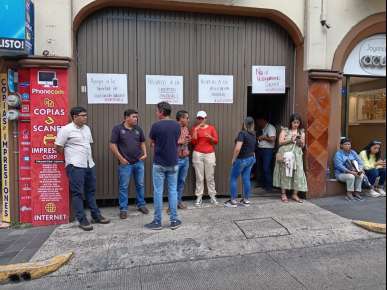 Sindicalizados toman oficinas del CECyTEV porque director despidió a trabajador que se afilió al SUTCECyTEV