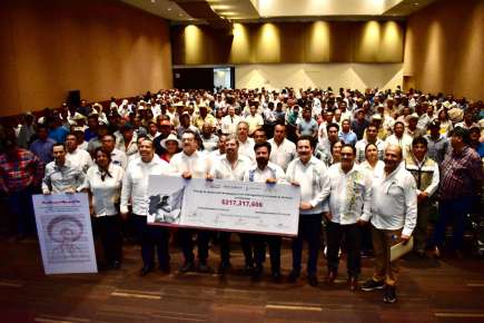 Recibe Veracruz apoyos para infraestructura hidroagrícola