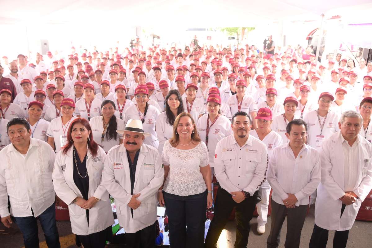 Salud Casa por Casa beneficiará a más de un millón de veracruzanos: Rocío Nahle