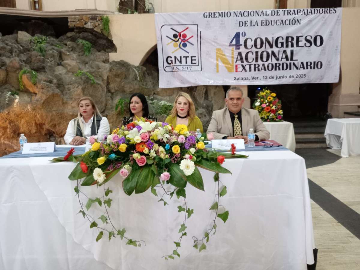 Celebra GNTE IV Congreso Nacional Extraordinario en Xalapa para reformar estatutos