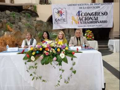 Celebra GNTE IV Congreso Nacional Extraordinario en Xalapa para reformar estatutos