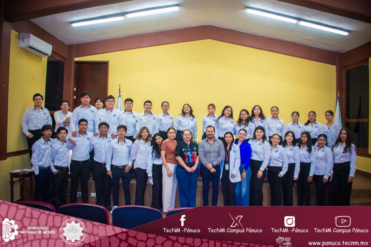 Sobre ETS Imparten Plática a Estudiantes del TecNM Campus Pánuco