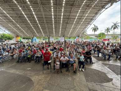 Personas con discapacidad cuentan con el respaldo de la presidenta Sheinbaum y de la gobernadora Nahle: Gómez Cazarín
