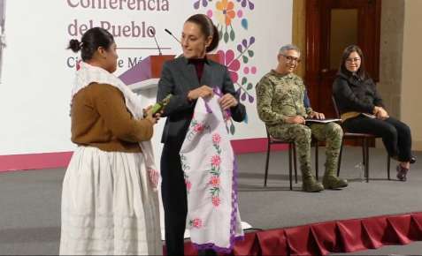 Radios Comunitarias Indígenas se fortalecerán con la Ley de Telecomunicaciones: Claudia Sheinbaum Pardo.