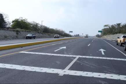 Opera con normalidad red carretera federal libre de peaje en Veracruz tras recientes lluvias   