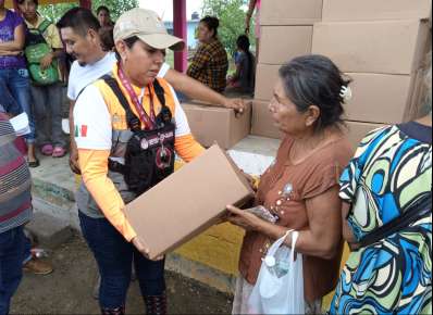 Veracruz responde con todo el apoyo a familias afectadas por lluvias