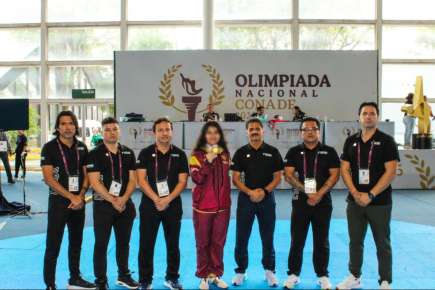 Charlotte Benítez da el oro a Veracruz en taekwondo en la Olimpiada Nacional