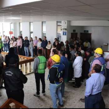 Realizará IMSS Veracruz Sur Simulacro de Evacuación