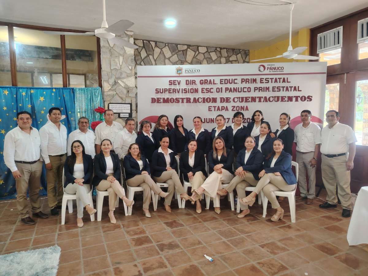 Se Realizó la Demostración de Cuentacuentos Etapa de Zona en Pánuco