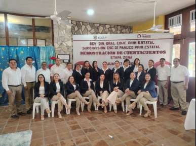 Se Realizó la Demostración de Cuentacuentos Etapa de Zona en Pánuco