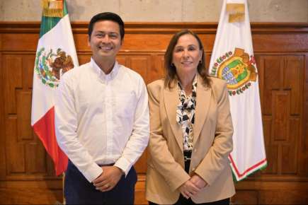 Nacho Luna se reúne con la Gobernadora Rocío Nahle:  A Coatepec le va a ir muy bien   