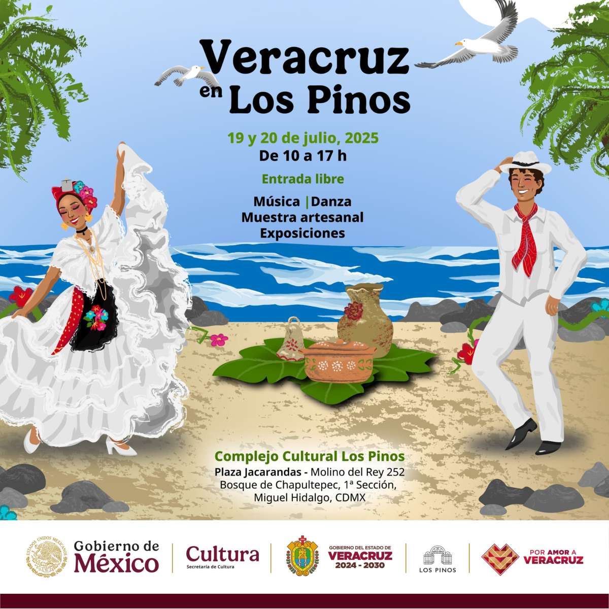 La SECVER llevará la cultura de Veracruz a Los Pinos   