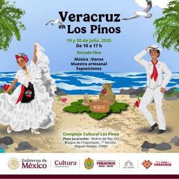 La SECVER llevará la cultura de Veracruz a Los Pinos   