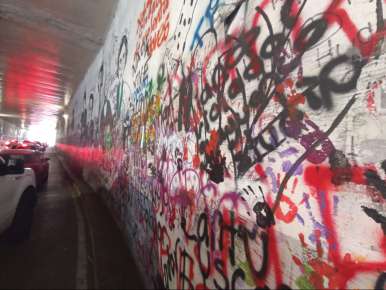 Declina ayuntamiento rehabilitar Mural del Viaducto del Parque Benito Juárez, para evitar confrontaciones con los colectivos feministas