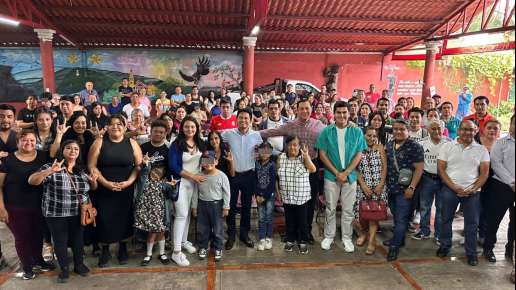 Se reúne Nacho Luna con familias de personas con discapacidad   
