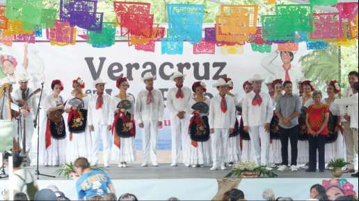 Veracruz, el estado más visitado en el Festival de Los Pinos   