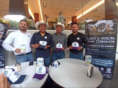 Unos 1,200 jinetes se esperan en la 13ª edición de la Cabalgata Acajete 2025 el próximo 3 de agosto