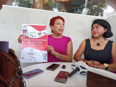 Invita el Colectivo Mujeres de Letras al 15º Maratón Nacional de Lectura “Juan Hernández Ramírez” a realizarse los días 1 y 2 de agosto