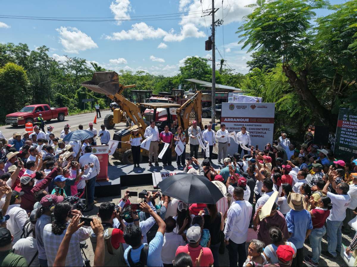 Vienen nuevos aires para Tantoyuca: Rocío Nahle al poner en rehabilitación más de 100 km de carreteras   
